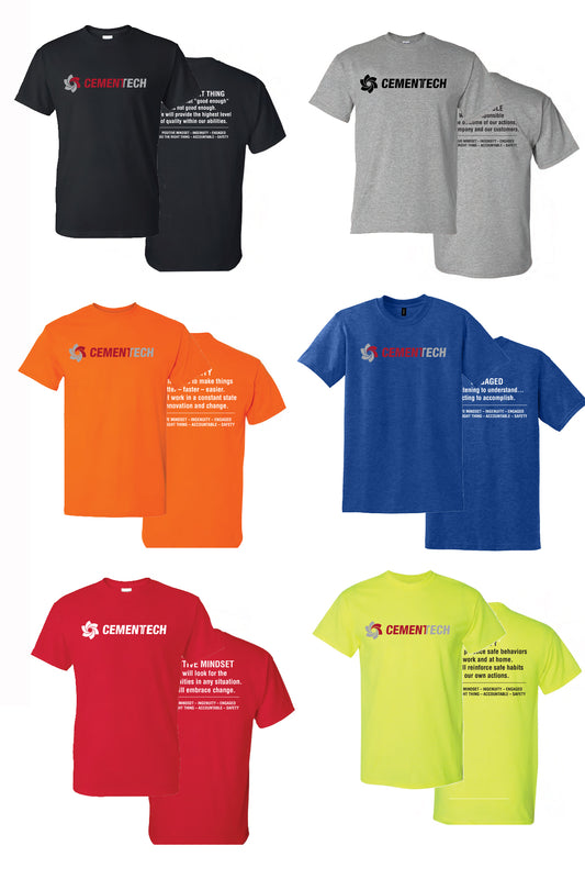 Starter Kit "Production" (6 SHORT Sleeve Shirts)