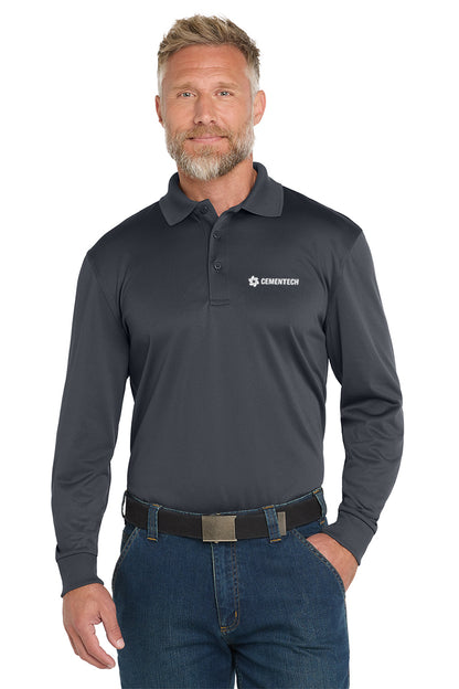 CornerStone Select Snag-Proof Long Sleeve Men's Polo