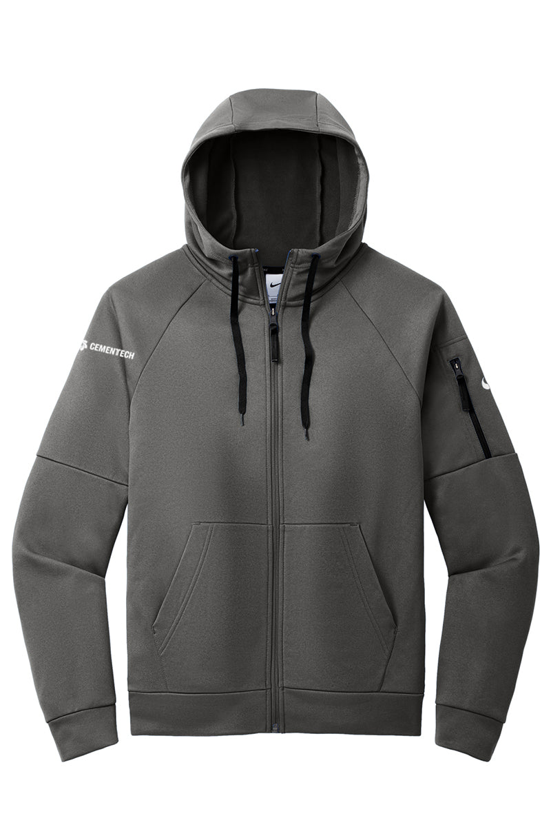 Nike Therma-FIT Full-Zip Fleece Hoodie (Dobbs Equipment)