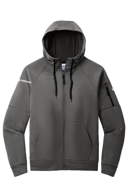 Nike Therma-FIT Full-Zip Fleece Hoodie (ROMCO Paving Equipment)