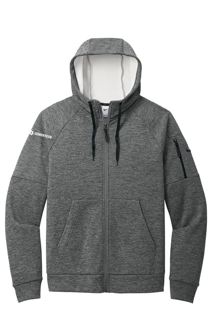 Nike Therma-FIT Full-Zip Fleece Hoodie (ROMCO Paving Equipment)