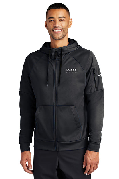 Nike Therma-FIT Full-Zip Fleece Hoodie (Dobbs Equipment)