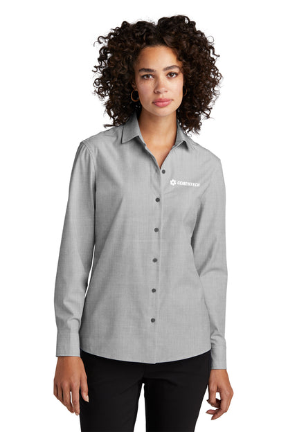 Mercer+Mettle Women’s Long Sleeve Stretch Woven Shir