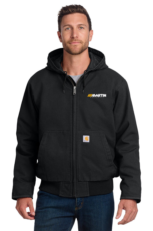 Carhartt Washed Duck Active Jacket (Martin Equipment)
