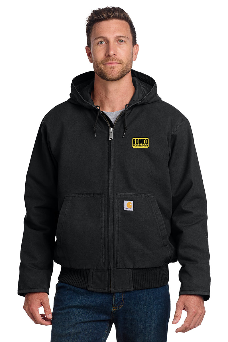 Carhartt Washed Duck Active Jacket (ROMCO Paving Equipment)