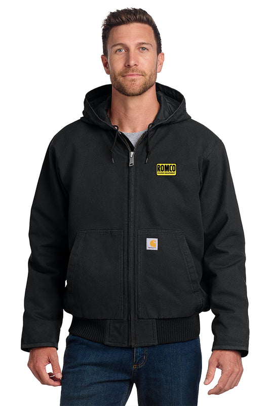 Carhartt Washed Duck Active Jacket (ROMCO Paving Equipment)