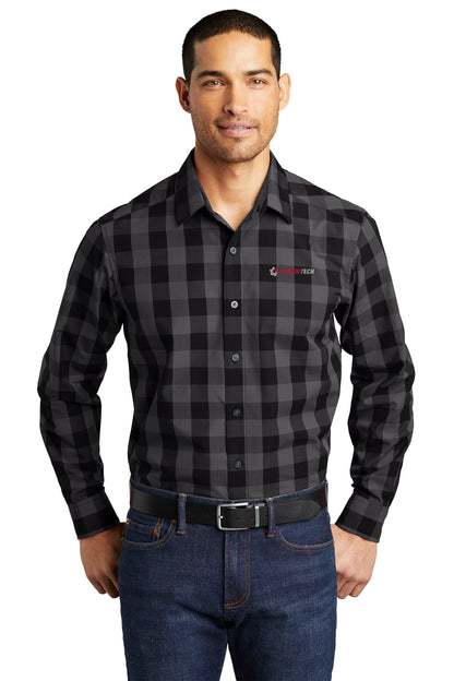 Port Authority Everyday Plaid Men's Shirt