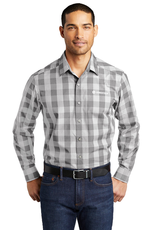 Port Authority Everyday Plaid Men's Shirt