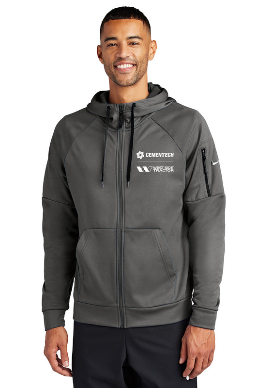 Nike Therma-FIT Full-Zip Fleece Hoodie (West Side Tractor)